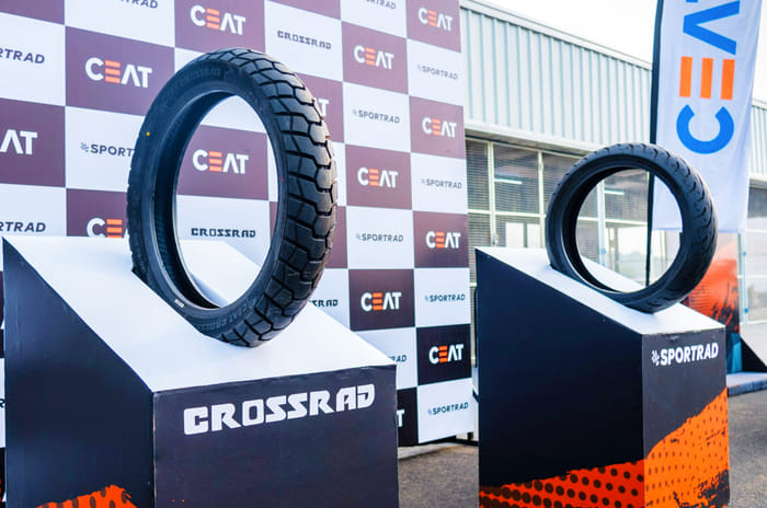 CEAT SportRad, CrossRad tyres launched; prices begin at Rs 4,300